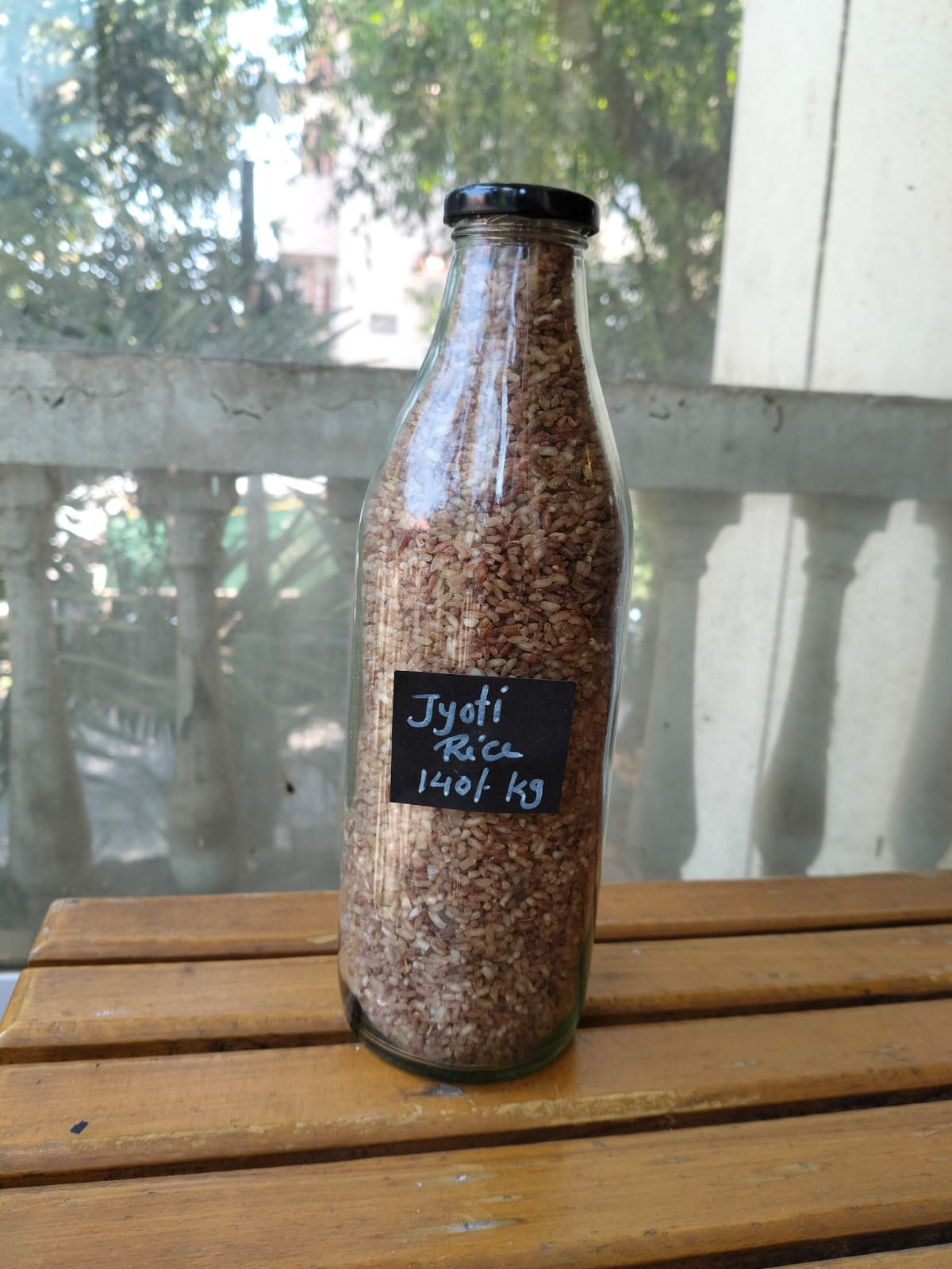 1 Kg Jyoti Organic Rice Grown in Parra, Goa